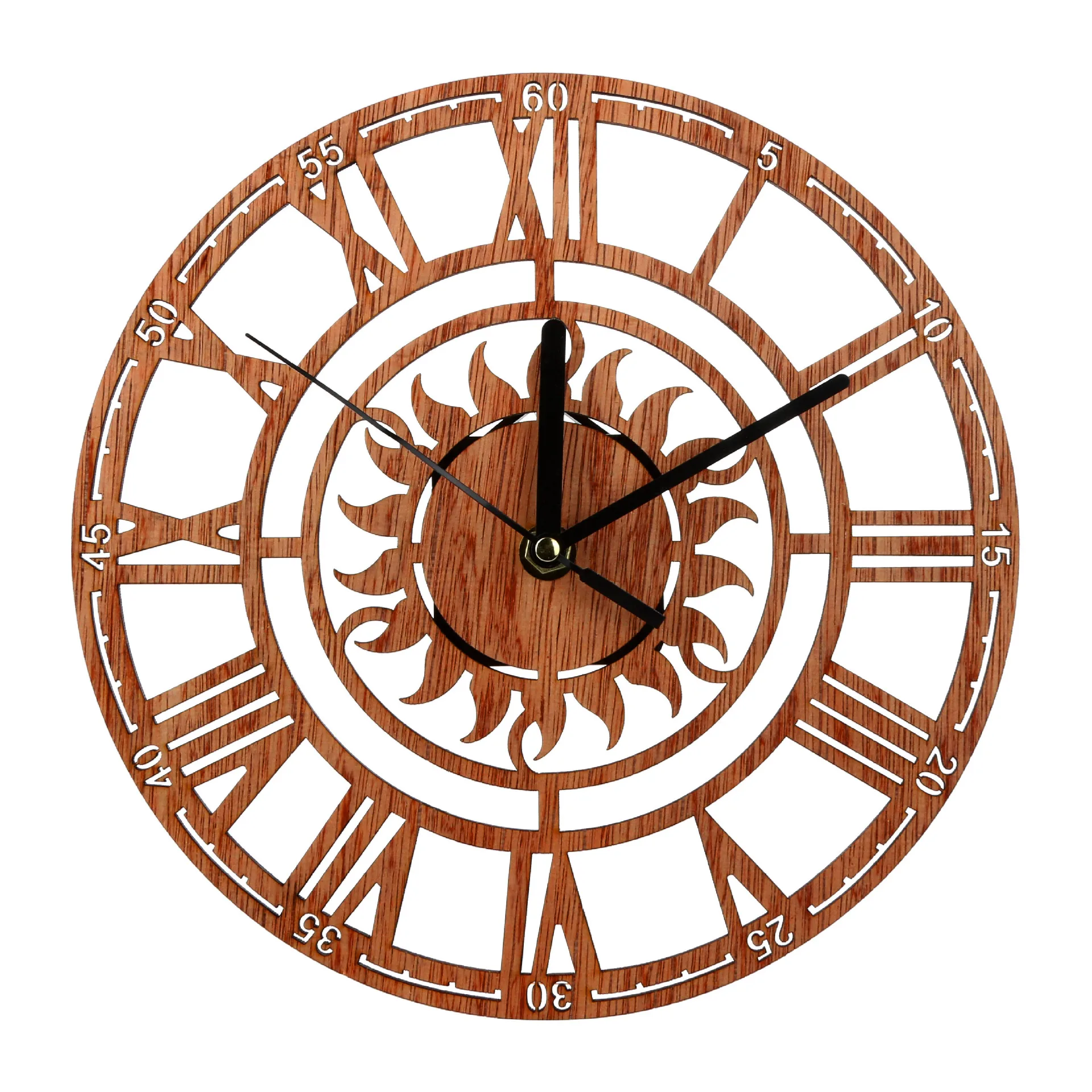 Часы Wall Clock Wooden