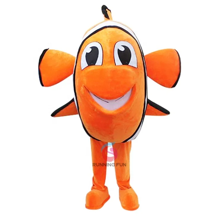 Running Fun Finding Nemo Movie Crown Fish Cartoon Mascot Costume For Adult  - Buy Nemo Fish Mascot Costume,Crown Fish Mascot Costume,Finding Nemo Movie  Cartoon Costume Product on 