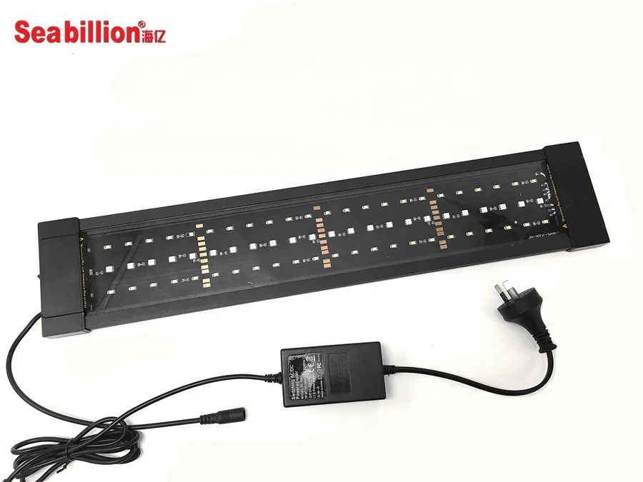 Seabillion 2019 Aquarium Bracket Lamp Aluminum Alloy Full Spectrum LED Light