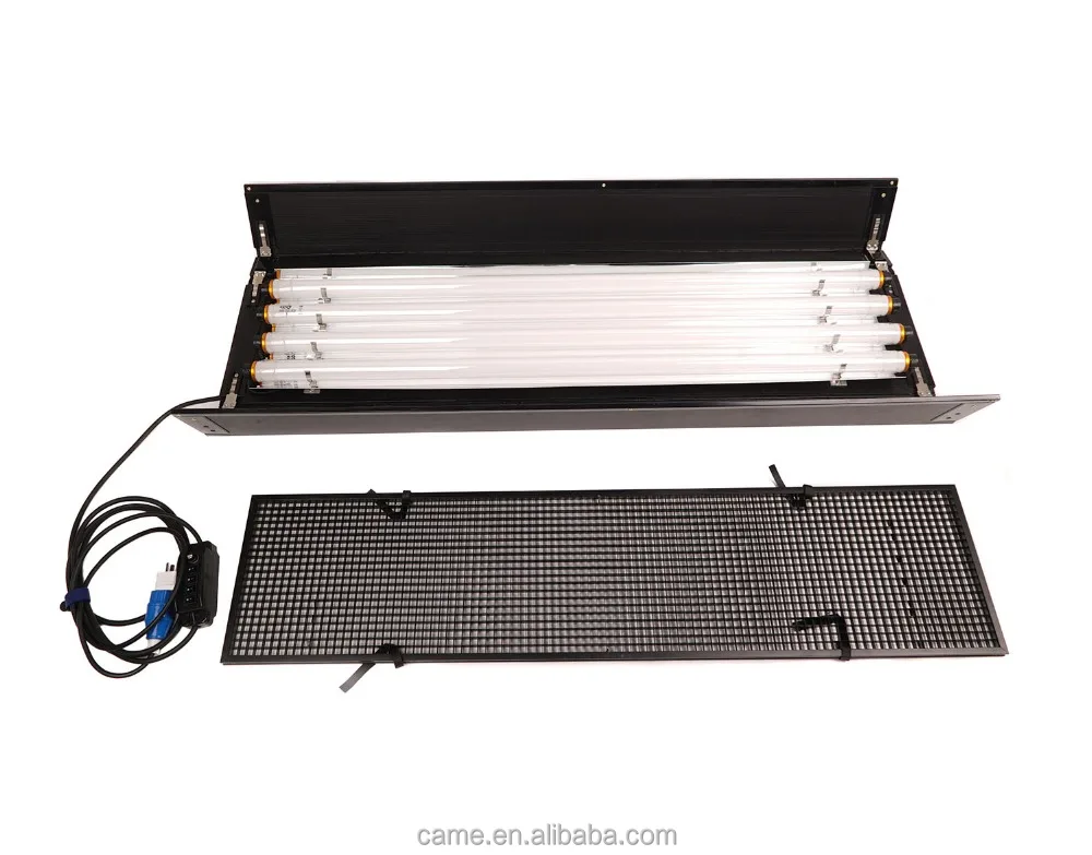 
 CAME-TV 2 наборы 4ft 4bank видео свет лампы дневного света для химической промышленности балласт, как у kino flo со Flycase  