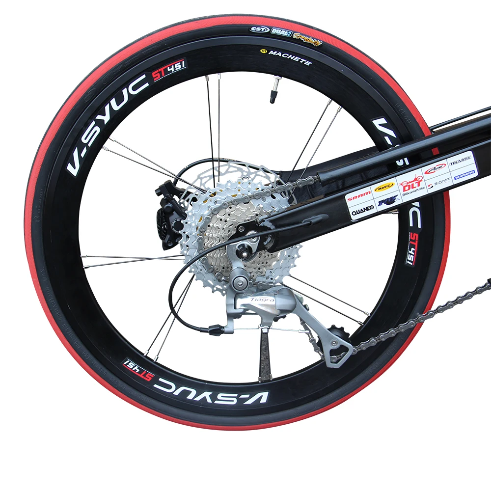 TrikExplor アウトドアスポーツ 26インチ リクライニングバイク
