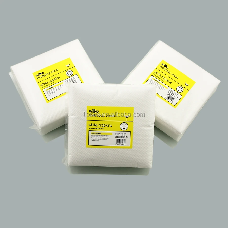 Белые салфетки белые