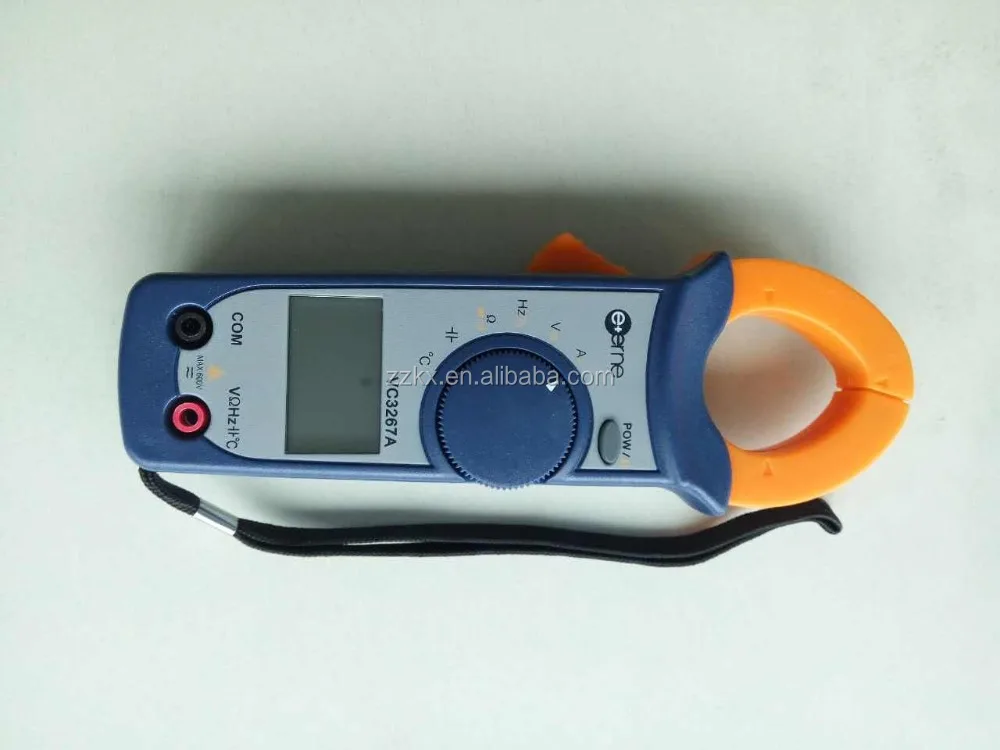 VC3267A Professional Temperature Tester AC/DC Auto-range Digital Clamp Meter With Test Leads and Bag
