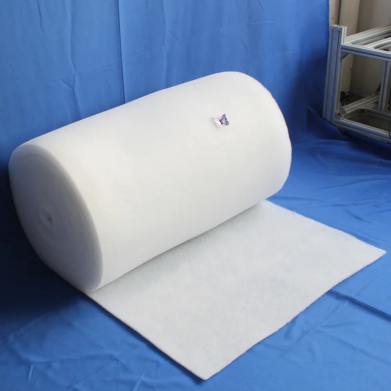 HC Series Filter F5 M5 Synthetic Fiber Air Filter Media for N95 Pre-filter Cotton Air Filter Roll