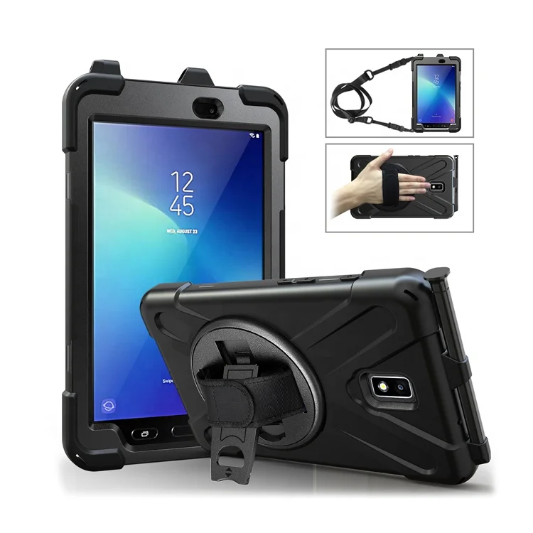 Детский чехол для планшета с ручкой, взрывозащищенный чехол для Samsung Tab A 10,1 10,5 Active 2 8,0 T390 T385 S5E T590 T830 T515 T387