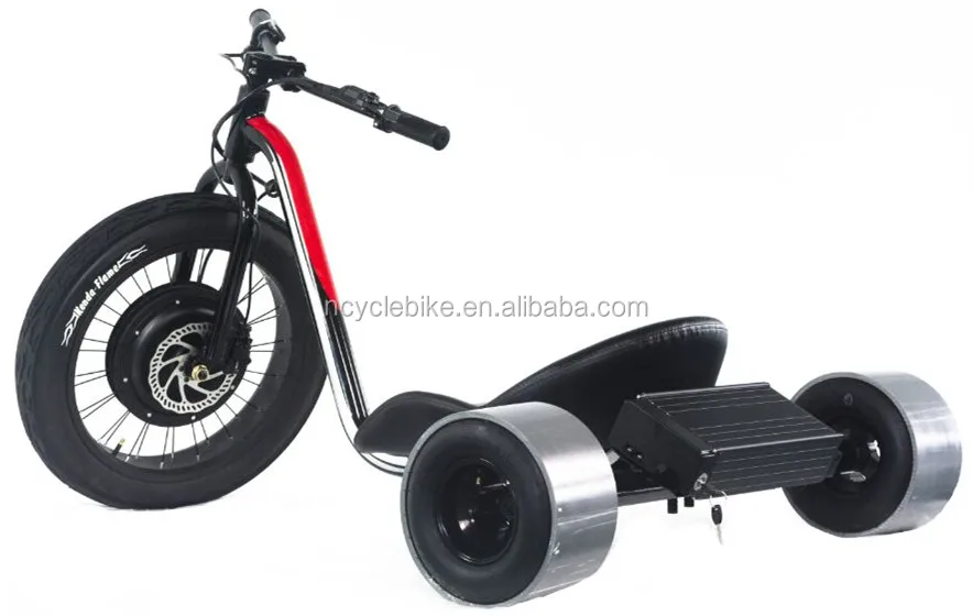 
Электрический Дрифт-Трайк с передним колесом 1500 Вт с литиевой батареей 17 Ач LG 