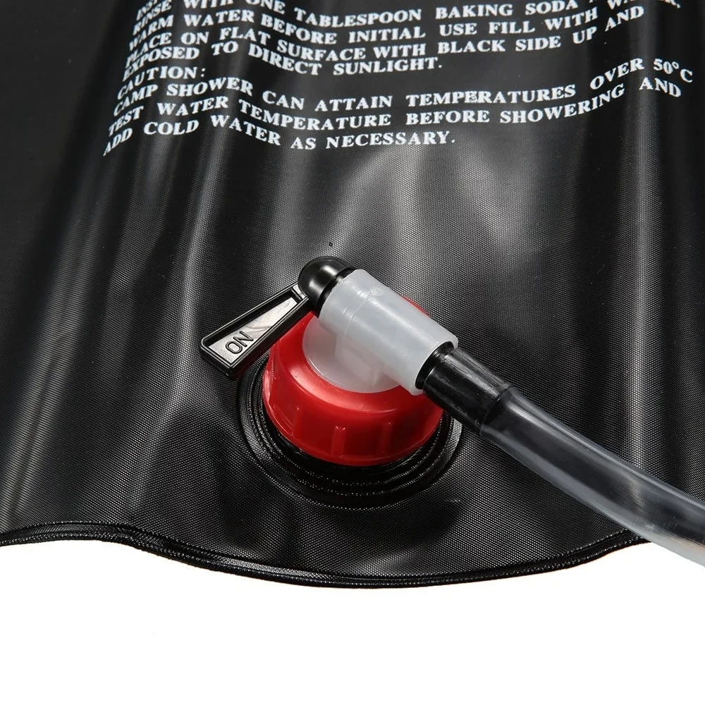 Solar Camping Dusche 20L - Tragbare Solardusche Mit Schlauch Für Outdoor