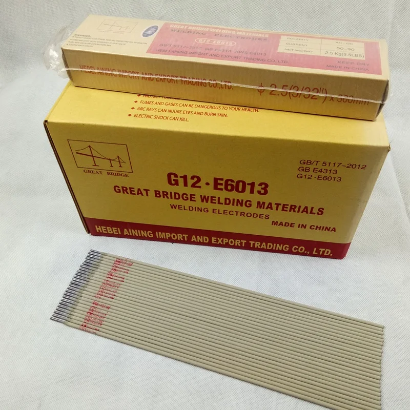 G12 Welding Electrode Dubai / AWS E6013 Welding Electrode Price
