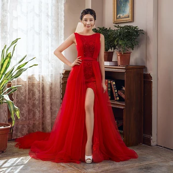 Wholesale Jancember-vestido rojo de fiesta para mujer, de noche de lujo, sexy, de pierna abierta, rsm6639 From m.alibaba.com