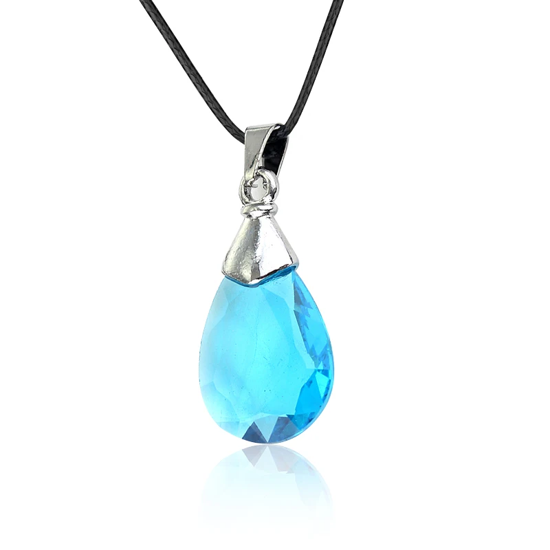 Cosplay Accessories Jewelry Hot Anime Sword Art Online Metal Blue Crystal  Pendant Necklace - Buy Sword Art Online Necklace,Leather Chain  Necklace,Leather Chain Necklace Product on Alibaba.com