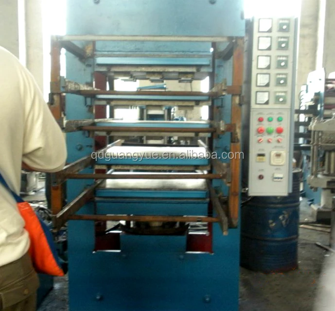 Semi-Automatic Rubber Vulcanizing Press Machine /Rubber Tile Making Machine