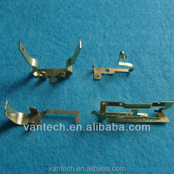 High Elasticity Battery Leaf Spring Contact Connector with Plating Sheet Metal Fabrication Product