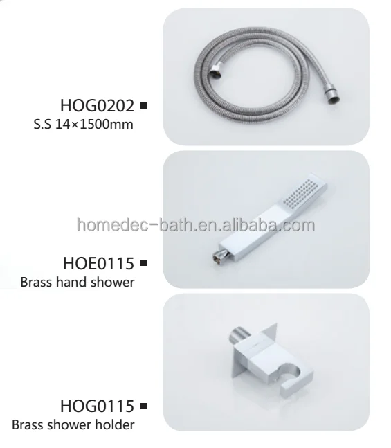 Новейшие продукты, двойная функциональная потолочная квадратная душевая лейка с дождем и каскадом, душевой набор