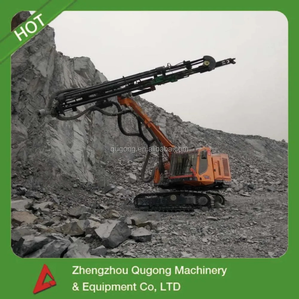 KL511 High Efficient Full Hydraulic Crawler Type Blasting Hole Drilling Machine for Quarry