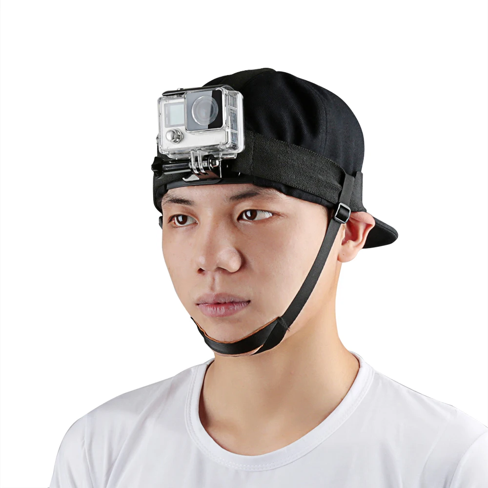 4 5 Elastic Mount Ski Hat Adjustable Head Strap Fit Go Pro Camera GoPro 2 3 3 