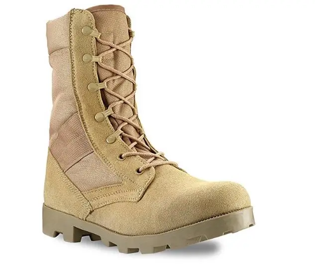 desert tan work boots