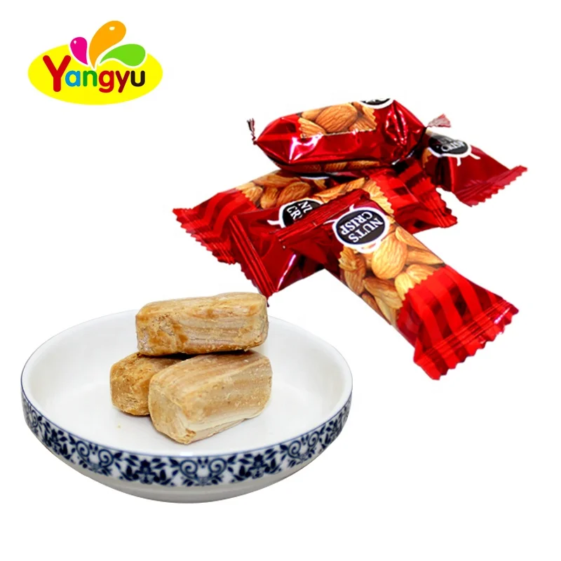Nuts Candy Fragrant Crisp Peanut Almonds Hard Candy
