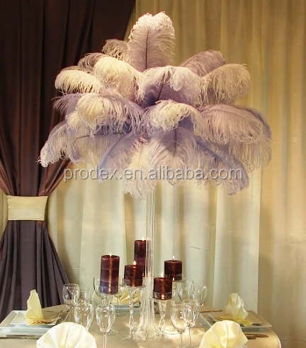 PARTY DECORATION OSTRICH FEATHERS WEDDING CENTERPIECE
