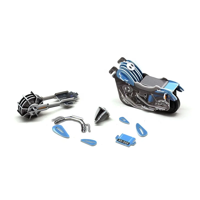 Домашняя пластиковая 3D моторизованная головоломка для детей