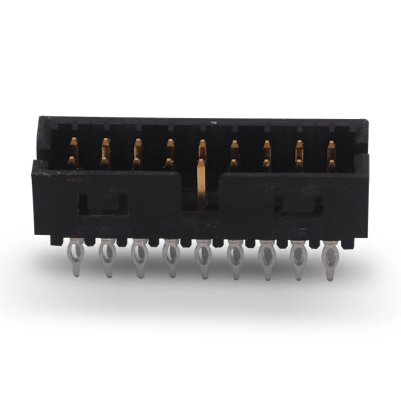 2.54mm pitch press fit pin header shrouded header