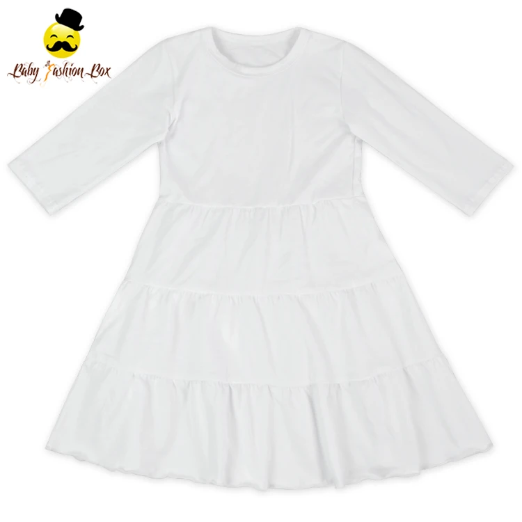 white cotton dress design