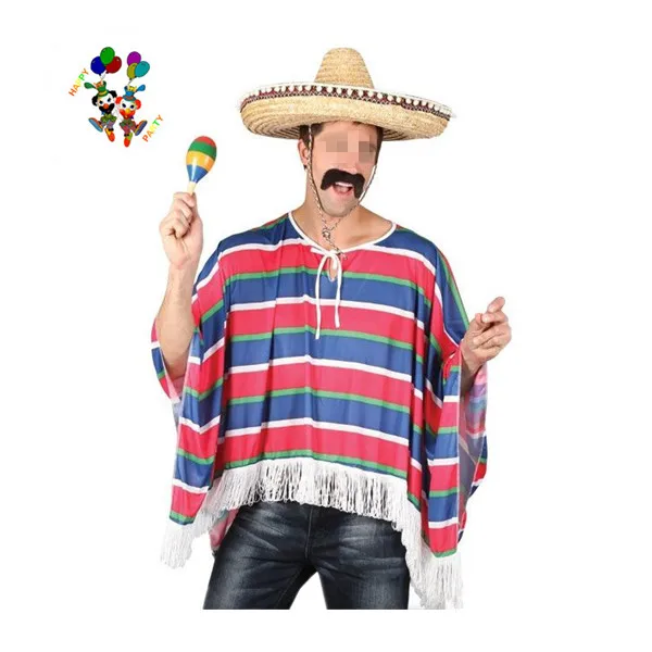 Mexican poncho fancy dress hotsell