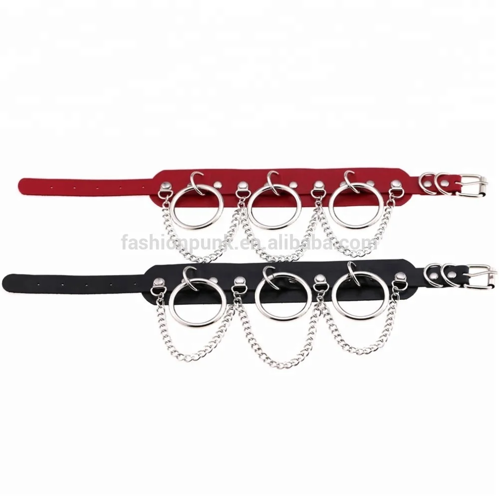 Halskette Mit Glocke – Verstellbarer Bondage-Kragen Im Punk-Stil Für Damen & Herren