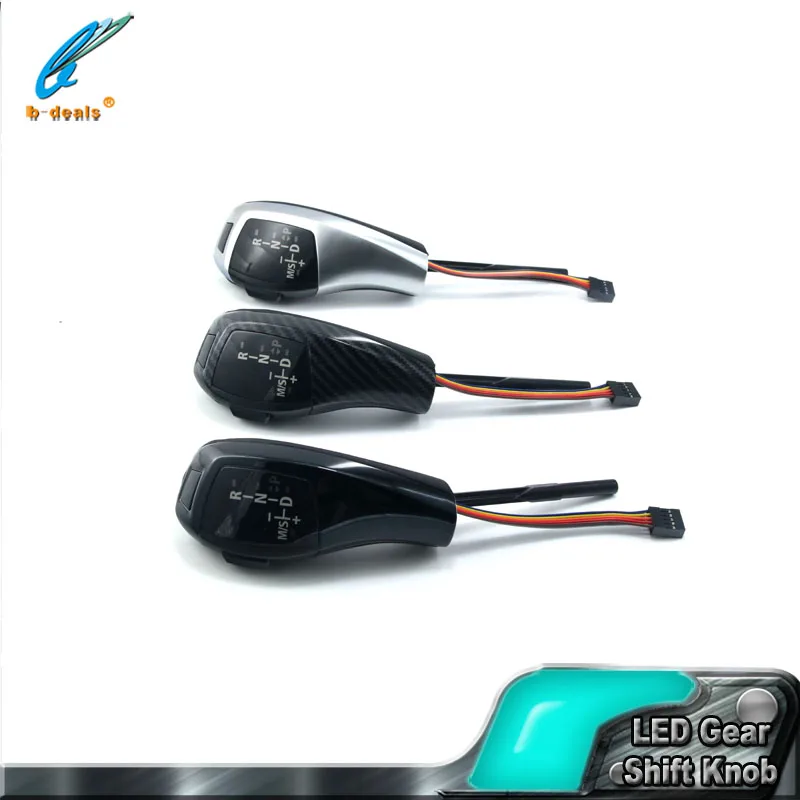 LED Gear Shift Knob For BMW E39 E53 E46 E60 E63 E90 E92 E93 E87