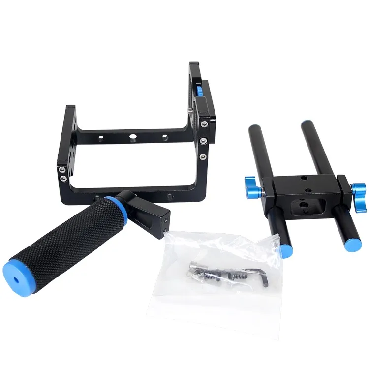 Easy Handle Video DSLR Rig Camera Cage Set Stabilizer for DSLR Cameras/Video Camera for 4K RAW KineMINI Camcorder