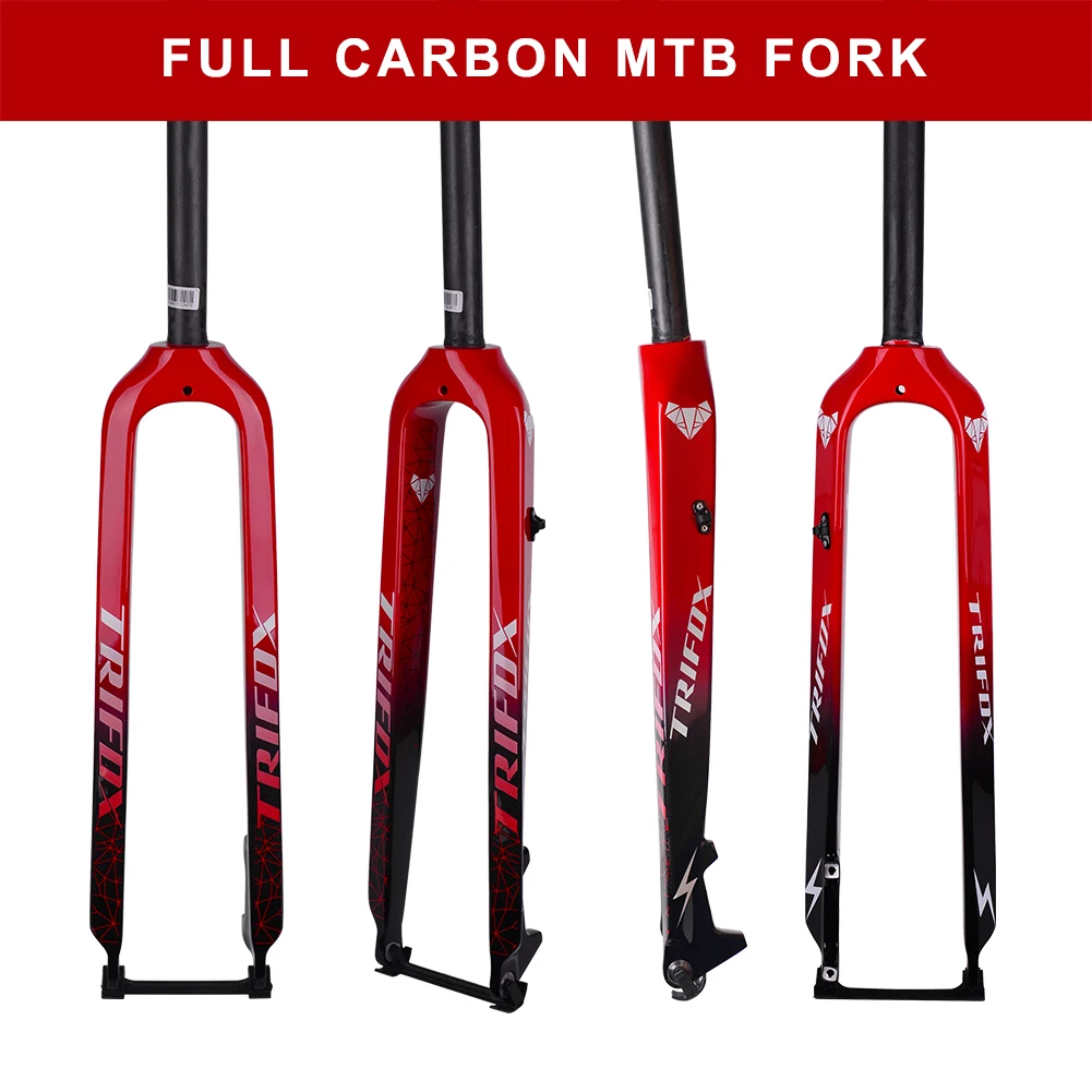 人気低価】 2020 Trifox New Design 29er Full Carbon Fork Mountain