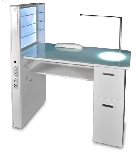 Cheap Price Glass Nail Art Center Salon 