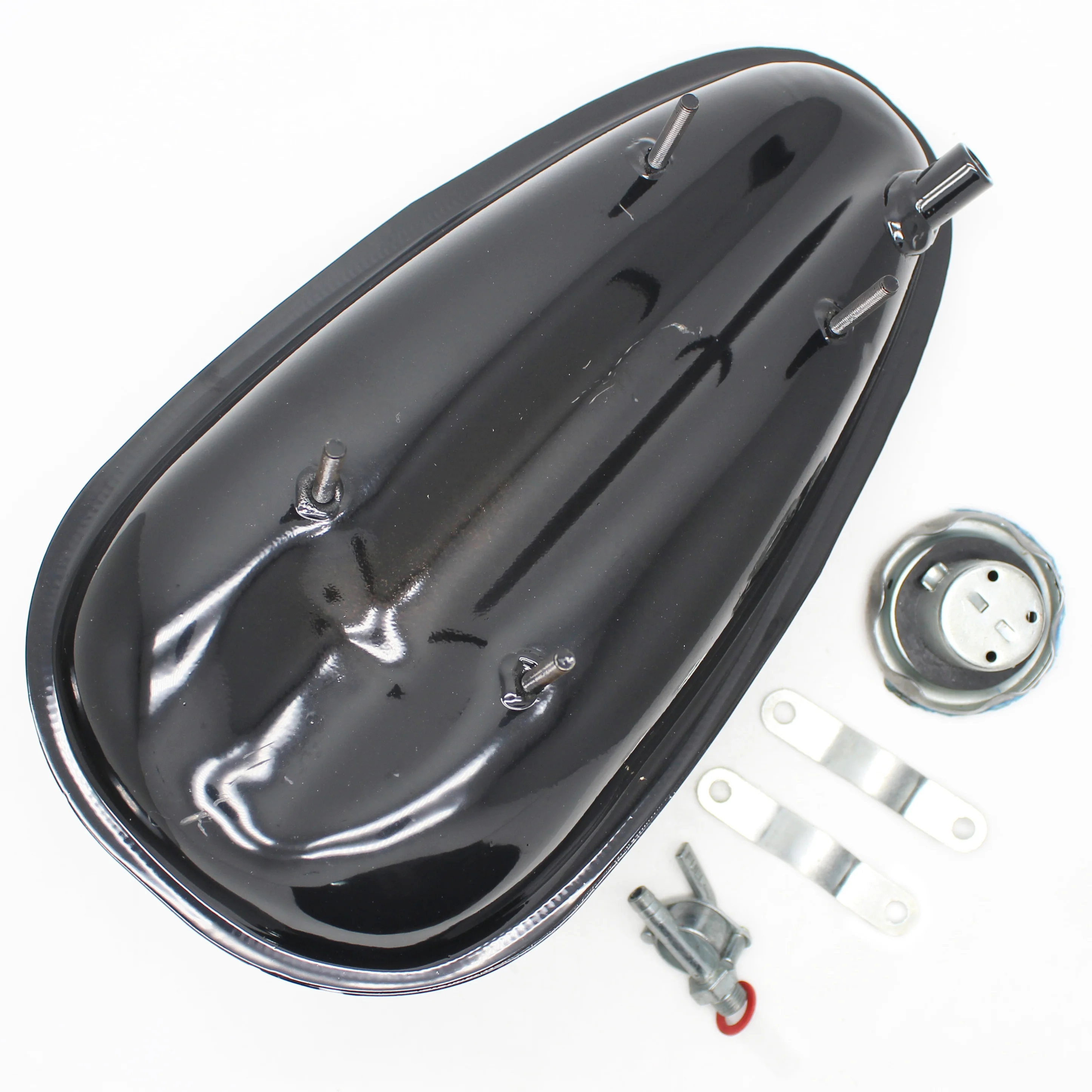 Fuel Gas Tank With Petcock for 80cc Engine Motorized Bicycle 3L