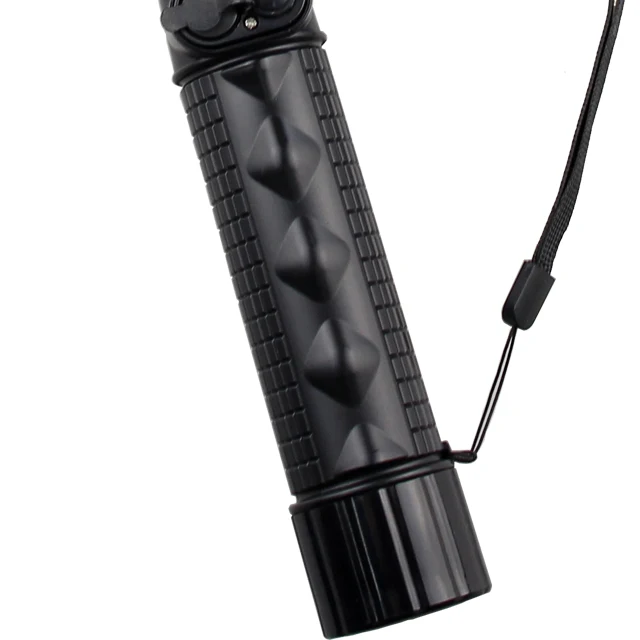 Многофункциональная СВЕТОДИОДНАЯ перезаряжаемая дорожная дубинка красная и синяя из поликарбоната с магнитным