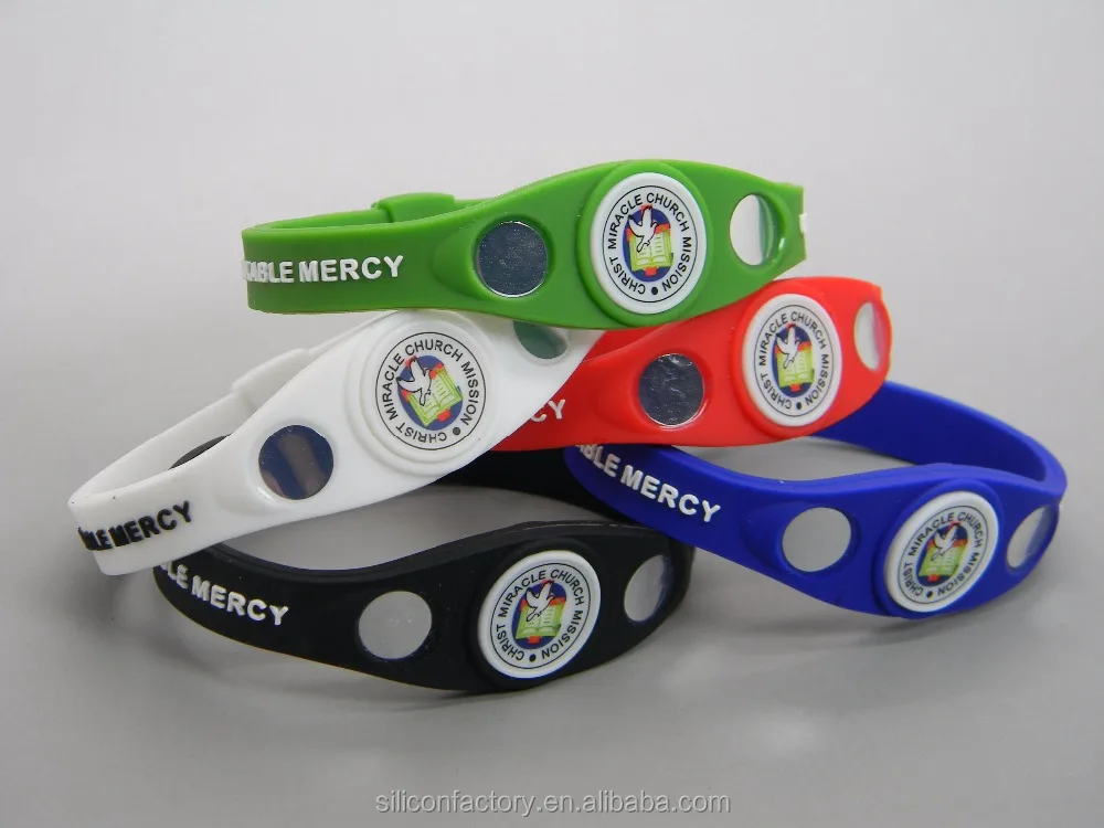 Personalized Titanium Sport Bracelet with 3 Holograms New Energy Ionics 3000 Pure Ion Power Cheap Fashionable Bangles