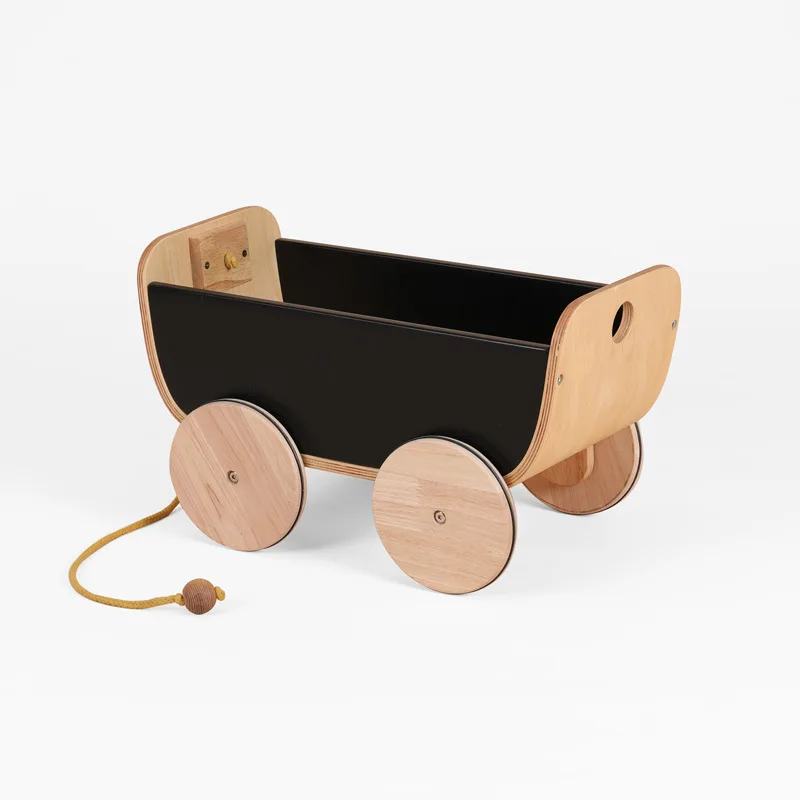 wooden pushchair walker