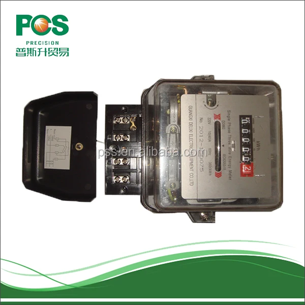 DD862 Single Phase Electric Digital KWH Meter