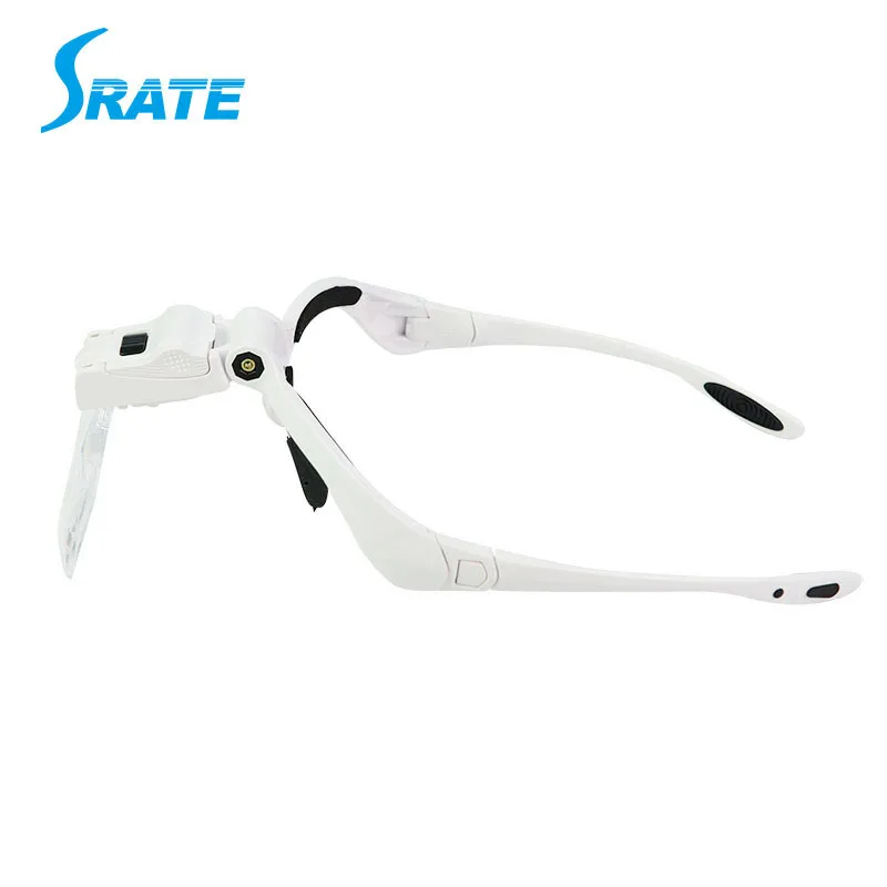 Magnifying glass led eyelash extension Loupe Lens Repair glasses magnifier 1.0X/1.5X/2.0X/2.5X/3.5X