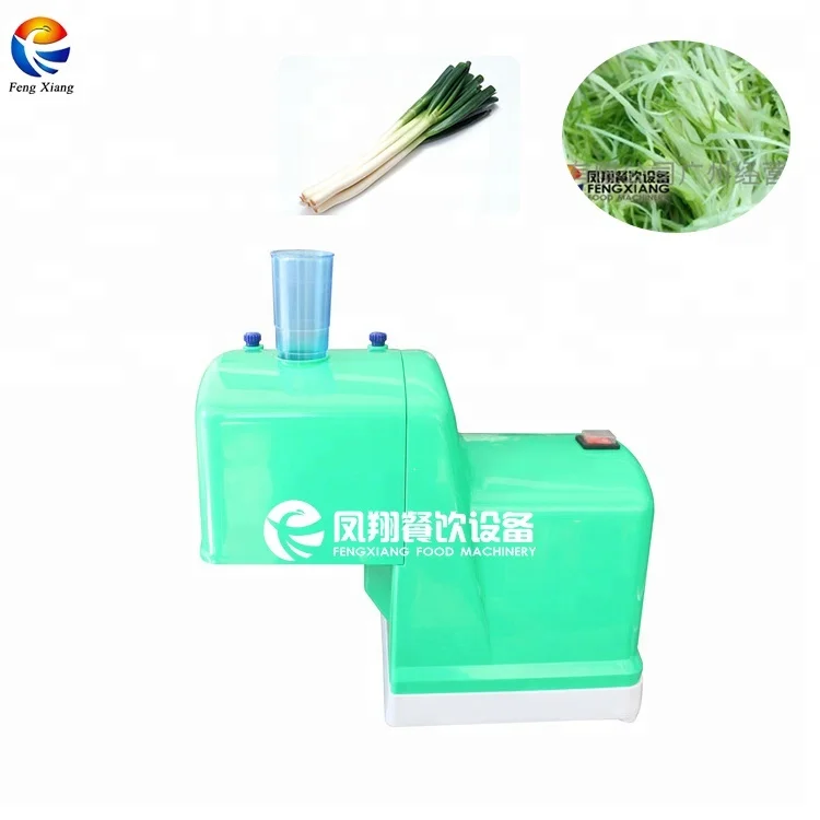 Desk top Green Onion Shredder Leek Cutting Machine 