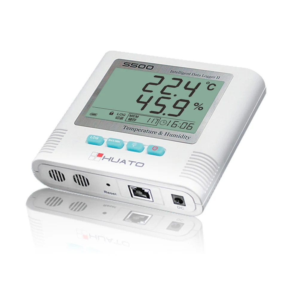 Ethernet Thermometer Data Logger Monitor Solution for Cold Storage Freezer
