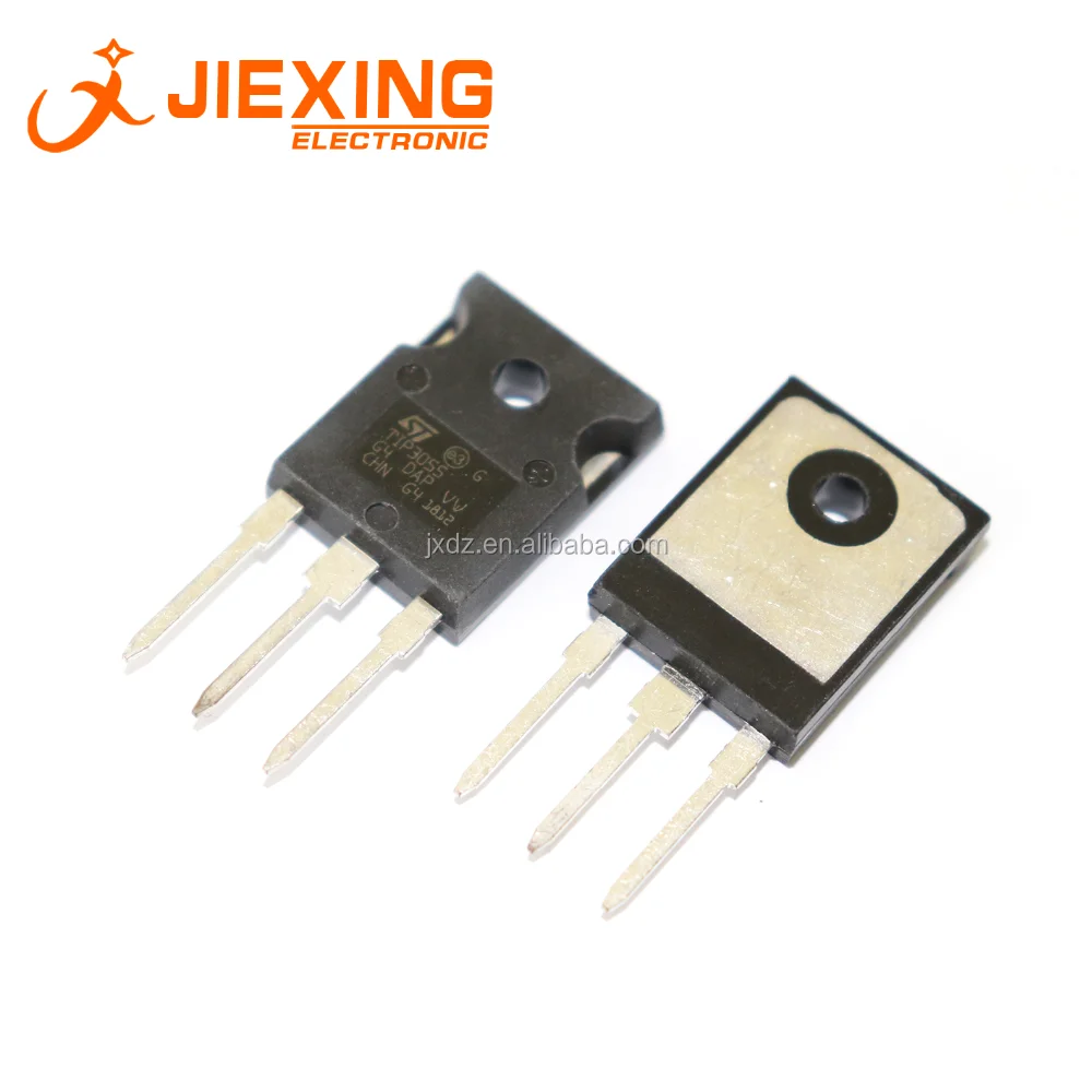 lot de 4 TIP3055 STM Transistor NPN TO-247 60V 15A 90W 