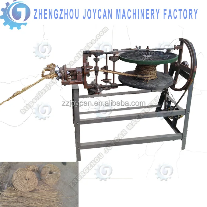 Manual Rope Machine Straw Rope Making Machine Grass Rope Machine