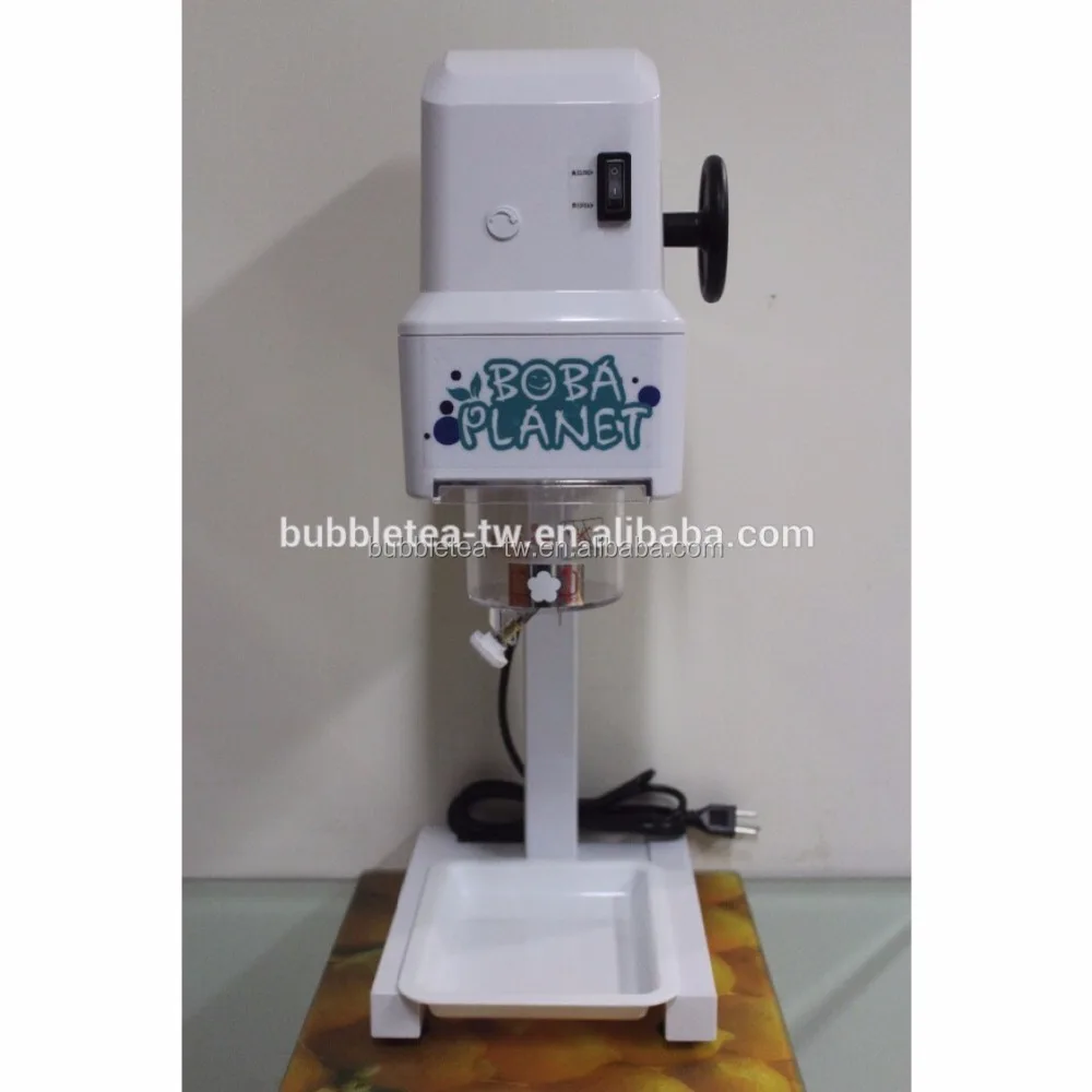 Commercial Shaved Ice Machine Small Ice Shaver Electric White 60W Stainless Steel Soft Ice Cream Maker TW Kg of Stainless Steel