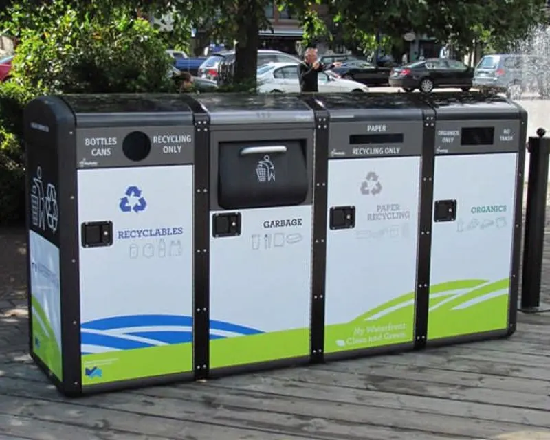 Garbage Bin Compact Like Bigbelly