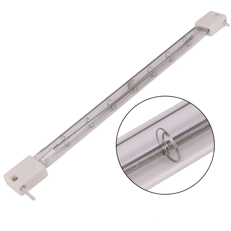 Industrial Clear IR Infrared Heating lamp for Screen Printing