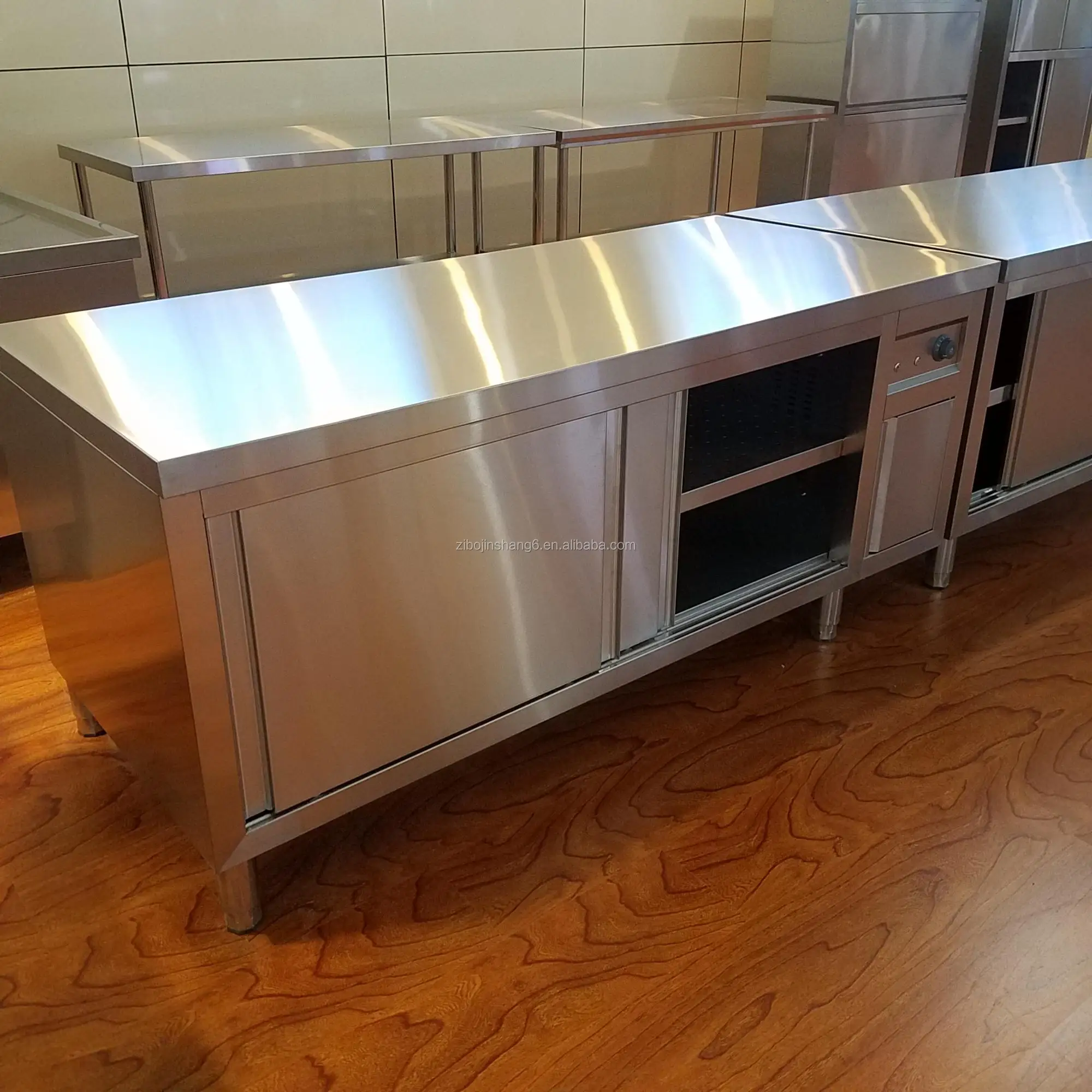 Stainless Steel Kitchen Storage Cabinet With Drawers - Buy Commercial ...