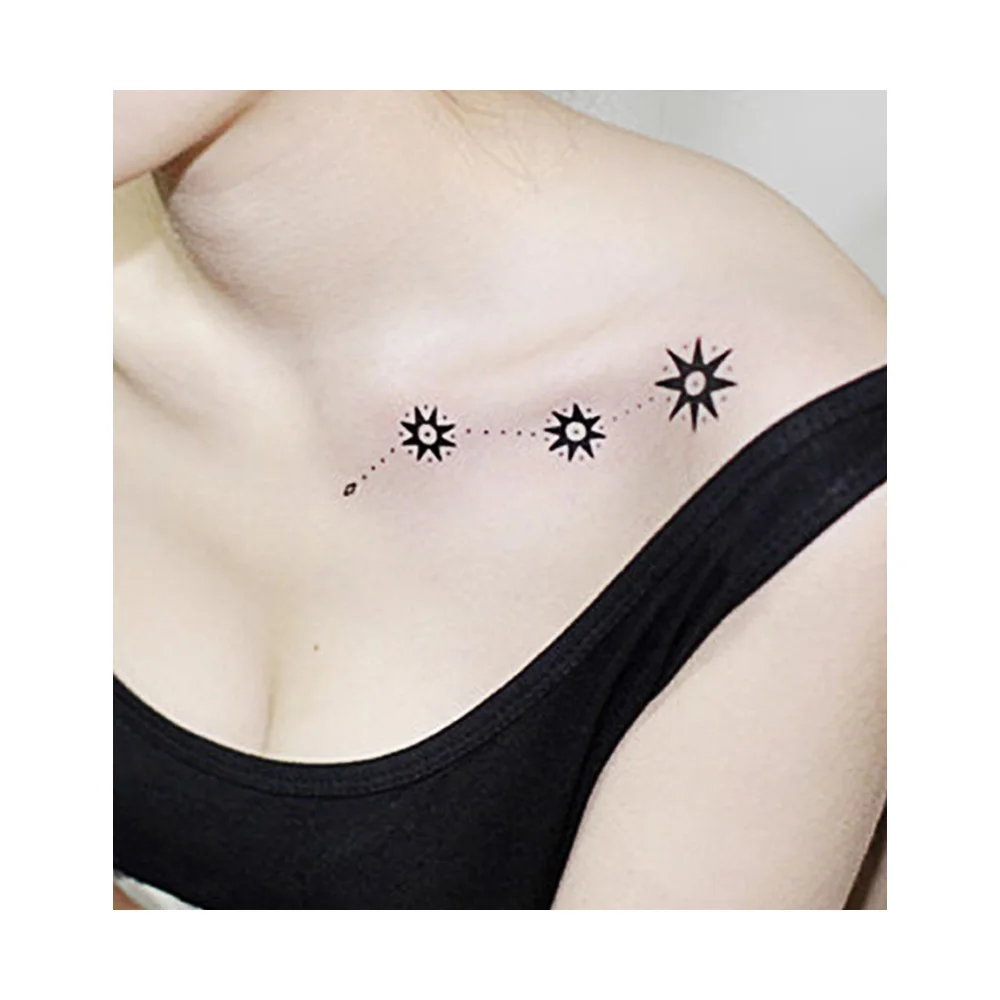 15x21cm Fashion Women Girl Temporary Tattoo Sticker Black Roses Design  Full Flower Arm Body Art Big Large Fake LongLasting  Lazada PH
