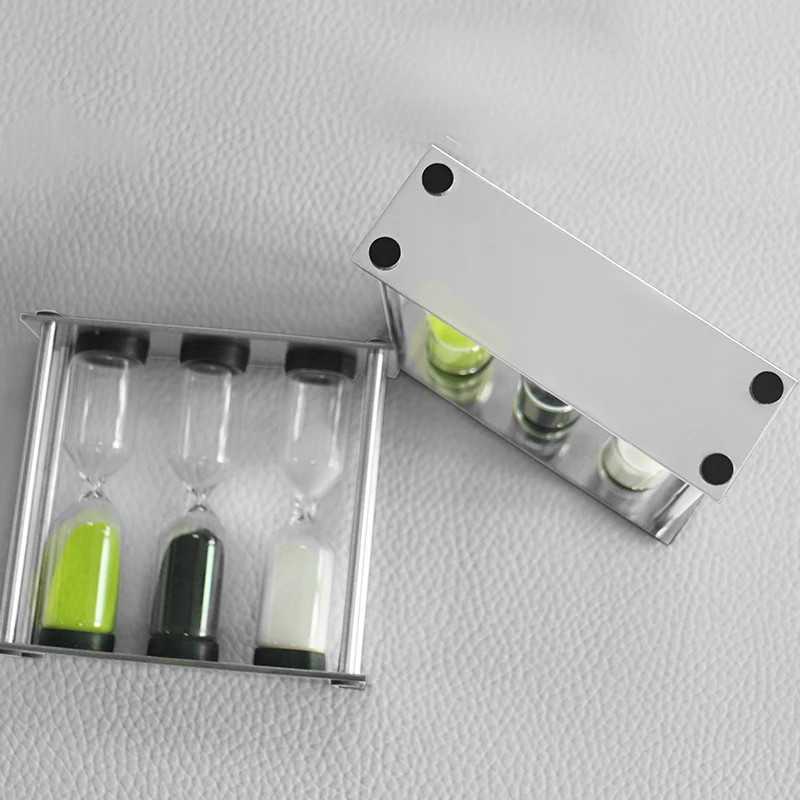 XINBAOHONG 3 4 5 минут, металлическая рама, песочные часы для оптовой продажи, подарочные товары