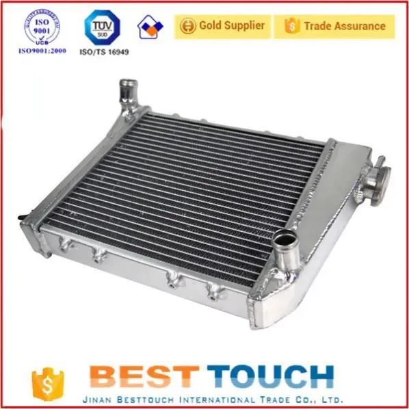 black High-per Aluminum Radiator for YAMAHA RD250 RD 250 RD350 LC 4L0 4L1 hose