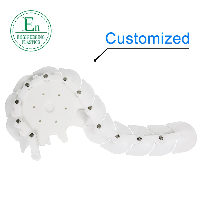 Conveyors System Plastic Conveyor Chain Custom Length Healthy Plastic Pom Sushi Conveyor Belt