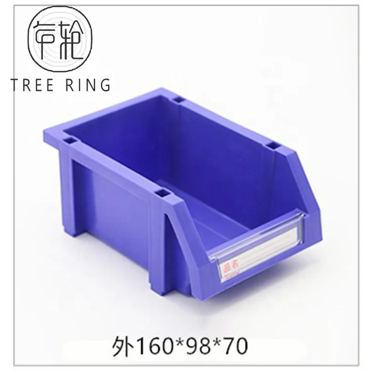 Mini Size Strong Plastic Parts Storage Stacking Picking Bin Box for Mobile Trolleys and Shelving Bays Storage